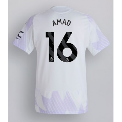 Manchester United Amad Diallo #16 Gostujuci Dres 2025-26 Kratak Rukav Manchester United Amad Diallo #16 Gostujuci Dres 2025-26 Kratak Rukav
